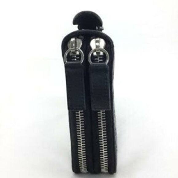 Gucci Organizer Travel GG Shier Leather Black - Picture 6 of 12